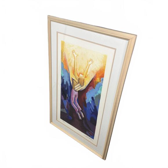 Ari Gradus Framed Print FAITH Spiritual Visions Collection Signed 151/295